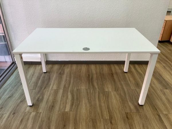 mesa-blanca-oficina-rectangular-segunda-mano-barcelona
