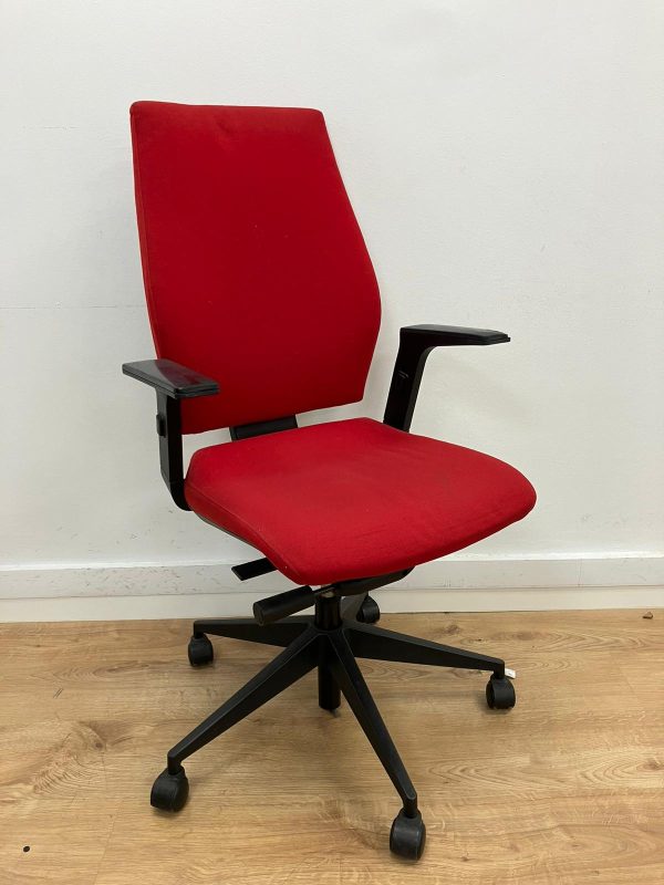 silla-roja-oficina-segunda-mano-regulable-teletrabajo